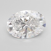 Diamante Sfuso 5,02 Ct Ovale Coltivato In Laboratorio Colore-D Purezza-Vs1 Certificato Igi