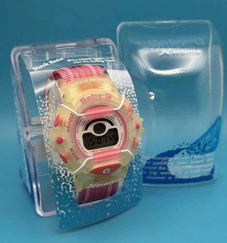 CASIO VINTAGE BABY-G X-TREME G-SHOCK BG-340XSV-4T Boxed 1997