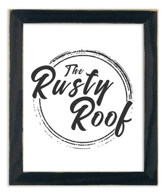 Distressed Emily - Navy Blue Picture Frame - Solid Wood