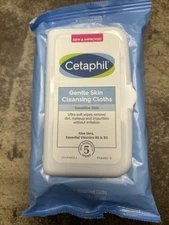 Cetaphil-GENTLE Skin Cleansing Cloths NEW