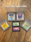 Lot of 6 Gameboy/Gameboy Advance game cartridges