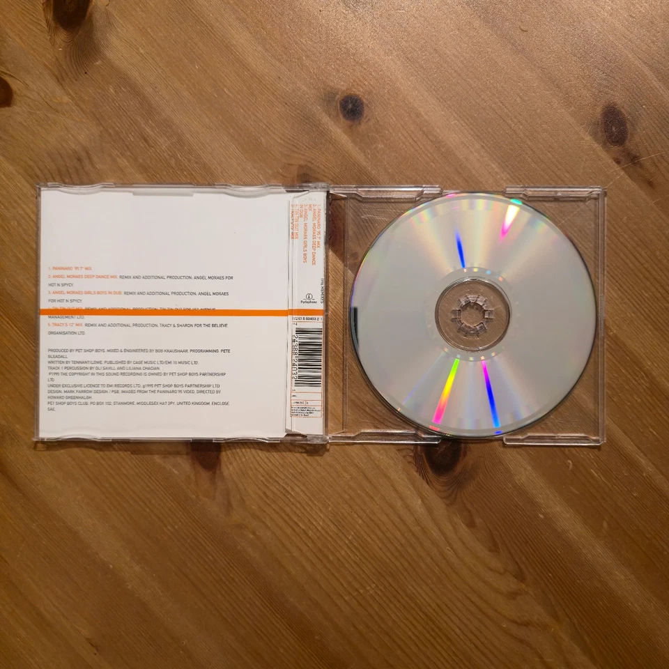 Pet Shop Boys Paninaro 95 The Remixes Maxi CD MCD Single - Bild 3 von 3