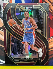 2024-25 Panini Select Basketball #150 De'Aaron Fox Maroon Prizm 071/175