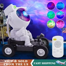 Astronaut Galaxy Projector 360°Nebula Space Buddy Night Light w/ Remote Decor