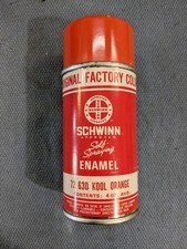 Original Schwinn Approved Kool Orange Spray Paint Can Stingray Orange Krate