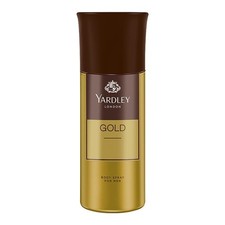 Yardley London Gold Deodorant Body Spray For Men Fresh  150ml Free shipping