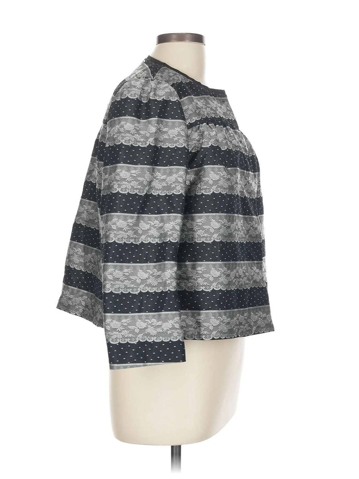 RED Valentino Women Gray Jacket 48 italian thumbnail 3