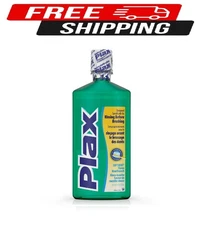 Plax Oral Care Rinse Mouthwash, Refreshing Soft Mint Flavor, 24 fl oz