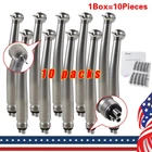 10 PCS Dental High Speed Handpiece Push Button Turbine 4 Hole NSK Pana Max Style