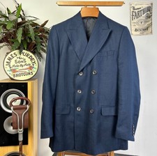 Giacca utility Thomas Farthing (40R) doppiopetto lino stile Norfolk anni '20