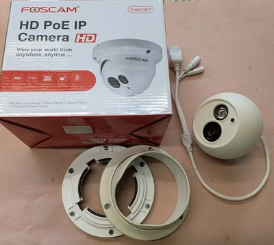 Foscam FI9853EP HD PoE IP Camera   Outdoor Dome Überwachungskamera 720p IP66