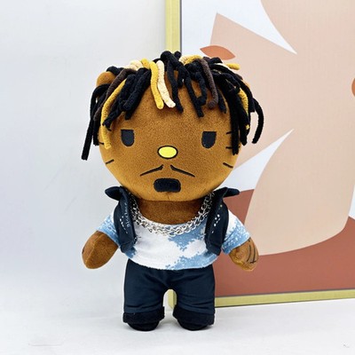 Hello Kitty As JUICE WRLD singer Plush Doll Stuffed Figure Singer Soft Toy 25cm