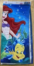 Disney Store Princess Ariel 30" X 60" Beach Pool Towel Greetings Under the Sea