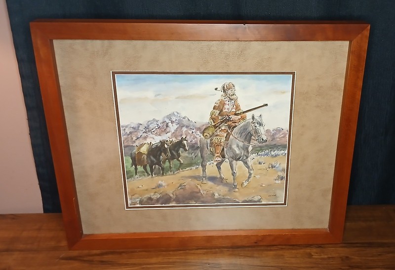 Original Glick Oil Painting Birmingham Alabama Framed