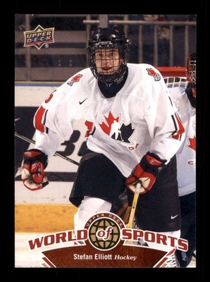  179 Stefan Elliott  Canada 2010 Upper Deck Hockey Sports Trading Card 