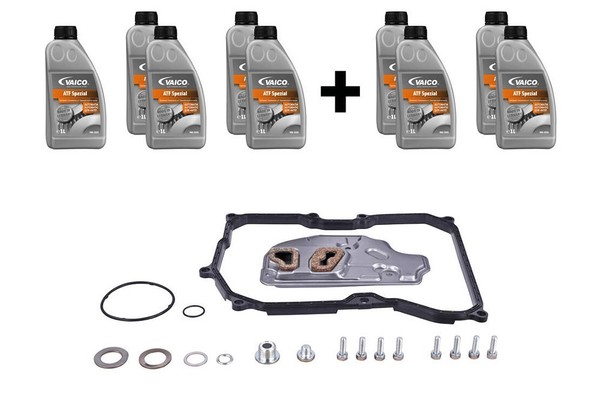 Vaico Teilesatz, ÖLwechsel-Automatikgetriebe U.A. FüR Audi, Seat, Skoda, VW-image