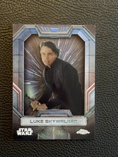 2025 Topps Star Wars Hyperspace Luke Skywalker Shadowbox Black Refractor 1/10