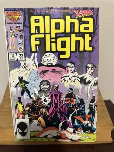 Alpha Flight #33 1st Lady Deathstrike! Marvel 1985
