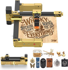 Laser Engraver Portable Laser Cutter Foldable Laser Engraving Machine for Small