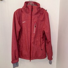Mammut Red Ski Jacket Performance Snow Shell Outdoor Women  s COPY 