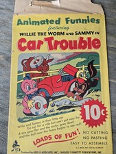 Animated Funnies feat WILLIE THE WORM and SAMMY in Car Trouble By REED  ASSOC