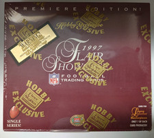 1997 FLEER FLAIR SHOWCASE FOOTBALL FACTORY SEALED HOBBY BOX NFL