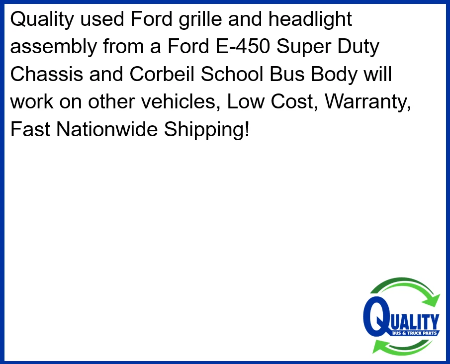 Rejilla 4C2Z-8200-AAA Ford E450 Super Duty Foto 3 de 3