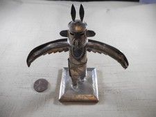 VINTAGE Navajo sterling silver EAGLE dancer kachina sculpture JEFFREY CASTILLO