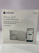 Motorola - Mesh 6 Router/Extender - MH7603 - Gigabit WiFi Covers 5000 sqft