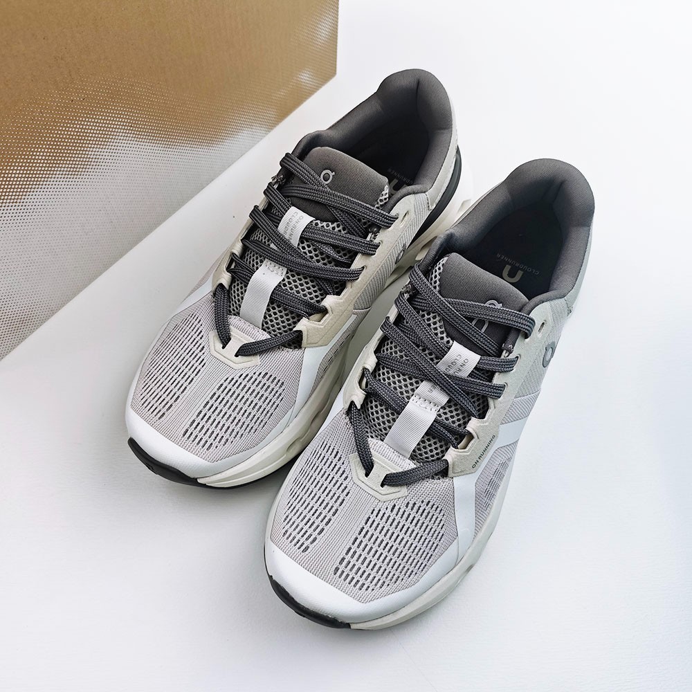 On Cloudrunner 2 Frost Women's White Running Sneakers Size 6-9 image 2