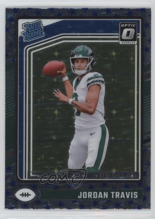 2024 Panini Donruss Optic Rated Stars Prizm Jordan Travis #260 Rookie RC 13ab