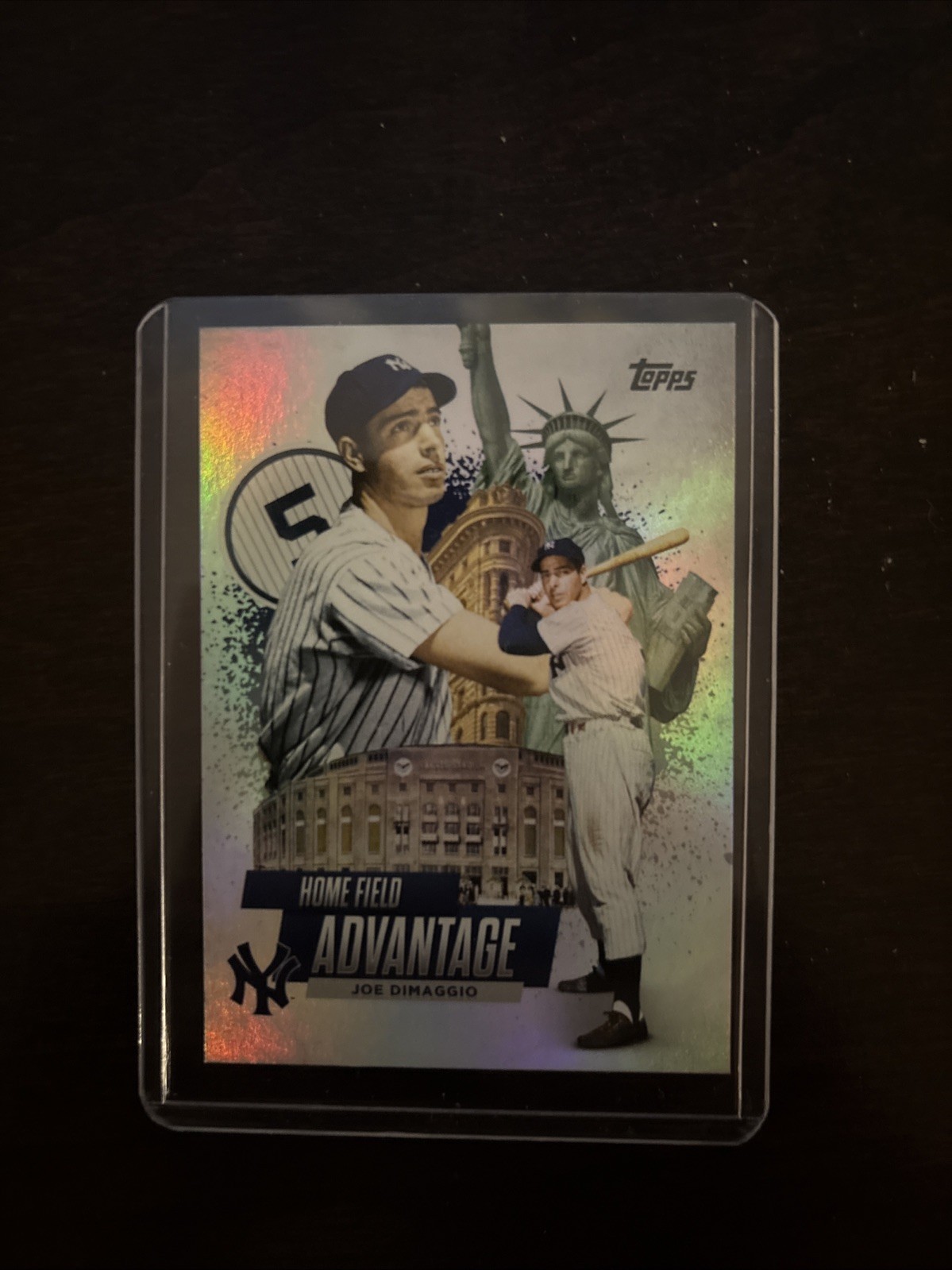2025 Topps Update #LHA-11 JOE DIMAGGIO Home Field Advantage CASE HIT HOT