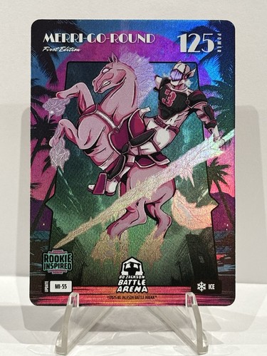 Bo Jackson Battle Arena Alpha Update MERRI-GO-ROUND Miami Ice Battlefoil