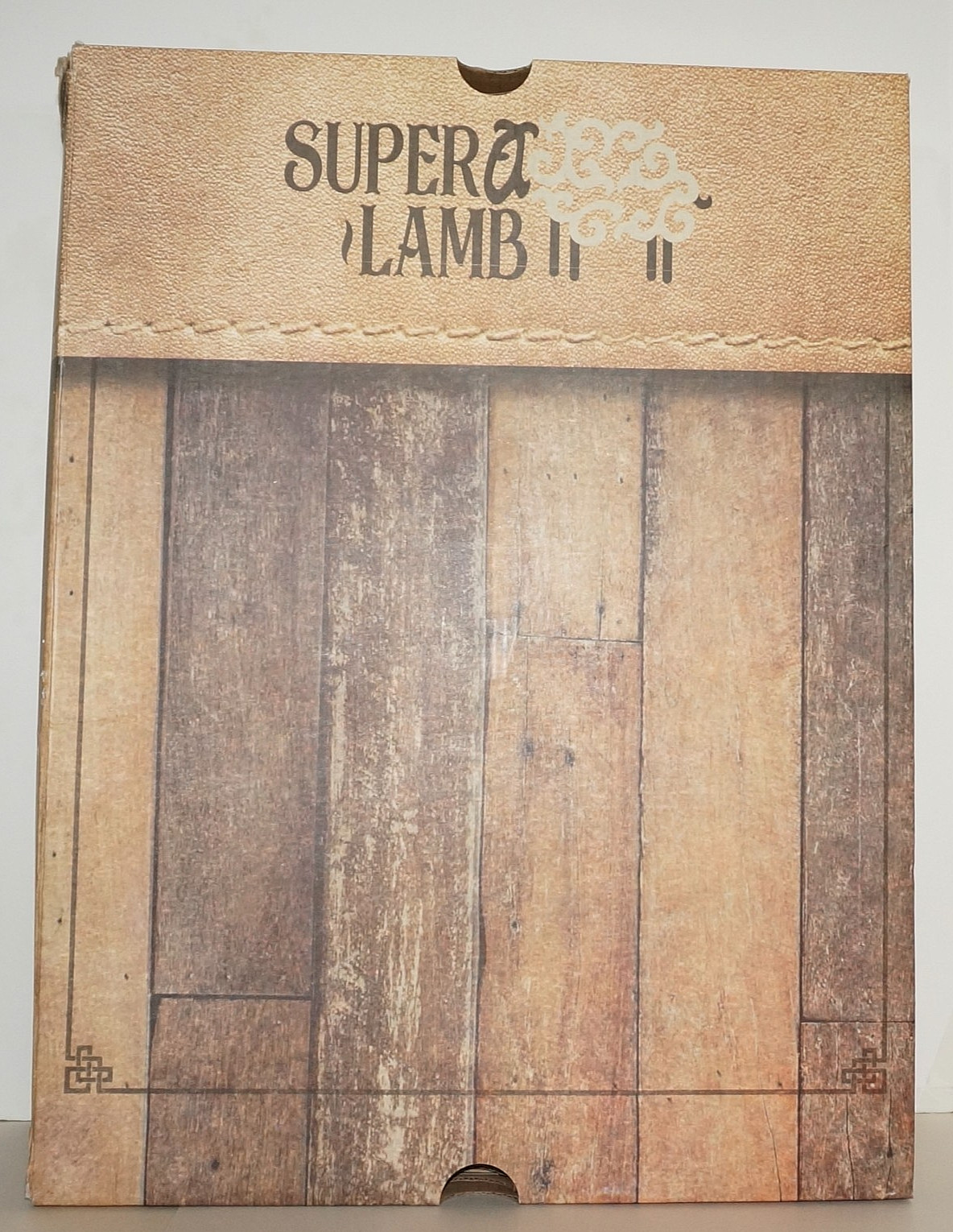 SUPERLAMB Burgundy Sheepskin Leather MONGOL 19-640 Boots US 8