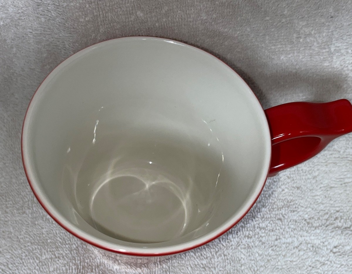 New Starbucks Teavana Red Rococo Handle Tazo Tea Coffee Mug | eBay