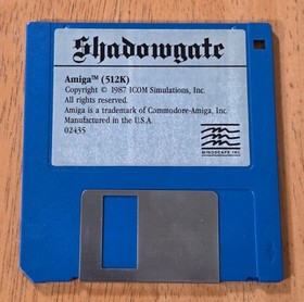 Shadowgate Mindscape Icon  Amiga PC Big Box Game Complete CIB Book Binder 1987
