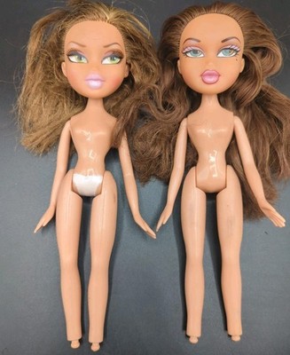 BRATZ 10  Set Of Two YASMIN Dolls No Feet/Shoes 