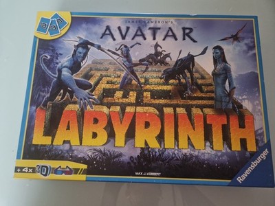 Labyrinth James Camerons Avatar Brettspiel mit 3D Brillen