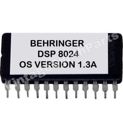 Behringer DSP8024 Neueste OS 1.3a Firmware DSP-8024 Update Upgrade Neueste Eprom
