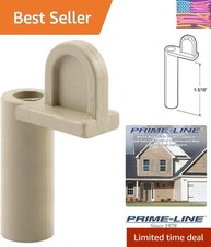 Screen Clip, 1-3/16in, Almond 12-Pack