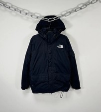 The North Face Men  s HyVent Black Outdoor Hooded Parka Down Puffer Jacket S