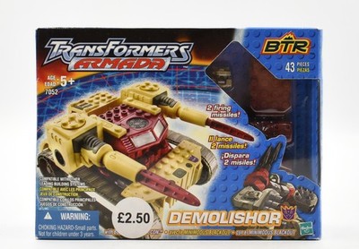 Transformers Armada Built To Rule - Demolisher Action Building Set
