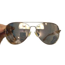 Michael Kors MK1015 Pandora Aviator Sunglasses Rose Gold Mirror Lens 1130R1 58mm