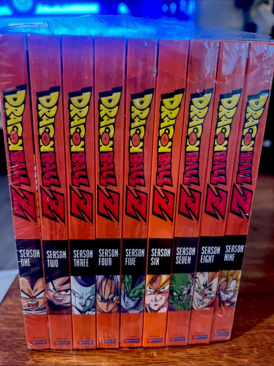 DRAGON BALL Z THE COMPLETE SERIES UNCUT SEASONS 1-9 DVD 54 DISC | eBay
