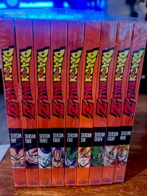 DRAGON BALL Z THE COMPLETE SERIES UNCUT SEASONS 1-9 DVD 54 DISC | eBay