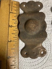 3 Antique Parts For Steamer Trunk Parts 