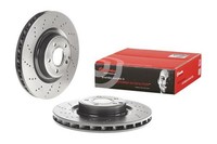 2X Bremsscheibe A.B.S. 09.B744.51 344Mm FüR Mercedes Slk R172 200 172 448 250