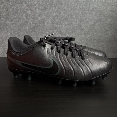 Nike Performance JR TIEMPO LEGEND 10 CLUB FG/MG Fußballschuhe Schwarz Gr Eu 38.5