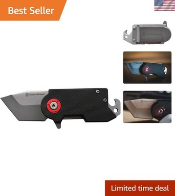 Lightweight 2.72oz Folding Knife with Money Clip & Bottle Opener - Benji Style