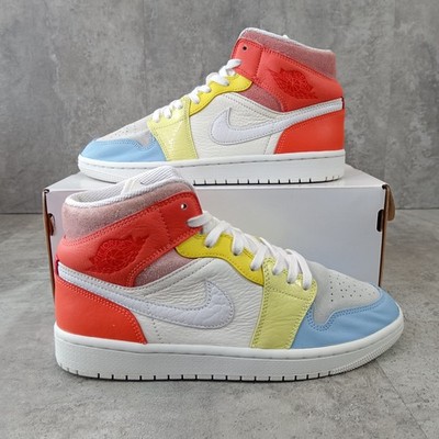 Nike Air Jordan 1 Retro Mid W To My First Coach UK Größe 5,5 EU 39 DJ6908 100